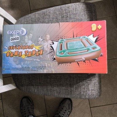 EKEPE Inflatable Game Table 0002 Green Brown Water Toy for Ages 9+ 8-11 Years
