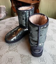UGG Classic Palietten türkis 40