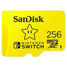 256GB microSDXC-Card, Licensed for Nintendo-Switch - SDSQXAO-256G-GNCZN