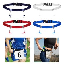 Marathon Running Number Belt Multipurpose Universal Fit Accessories Length 90cm