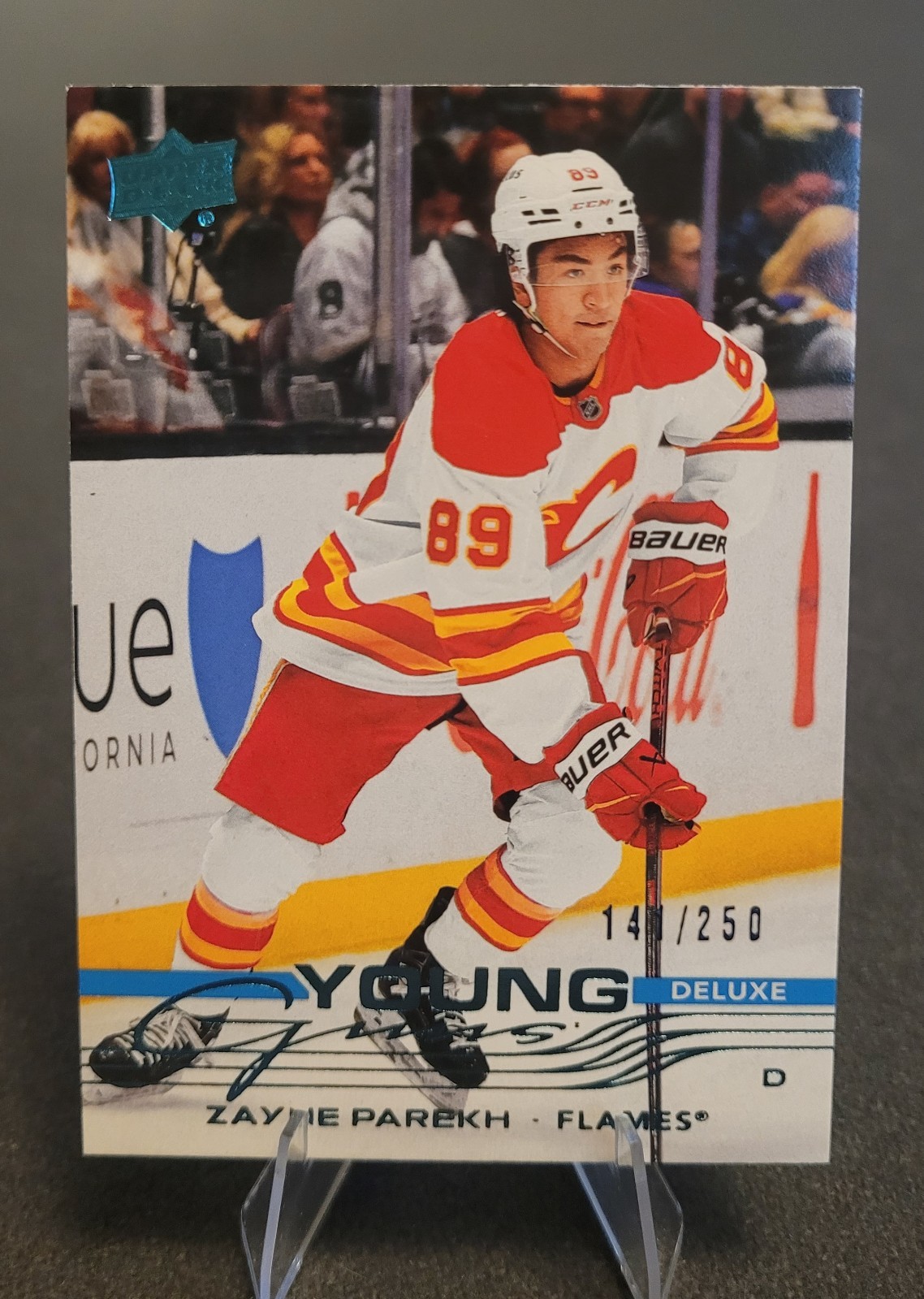 Zayne Parekh 2025-26 Upper Deck Young Guns DELUXE #236 / Calgary Flames 141/250