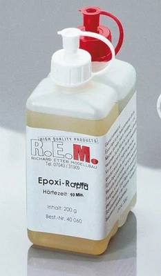 REM 5 min colla epossidica resina epossidica 200gr ciascuno 100gr. Resina + indurente 100gr 5 minuti