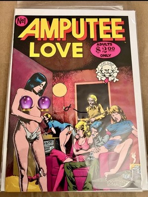 AMPUTEE LOVE #1  Underground Comic  - High Grade/Unread - 1st Print Comix