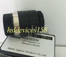 1pcs New Kowa LM16JCM 16MM Industrial Fixed Lens 3 Megapixels PZ