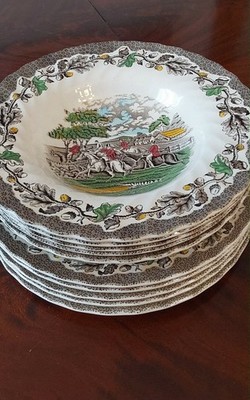 10 Tlg Myotts ''Country Life '' Geschirr Set.