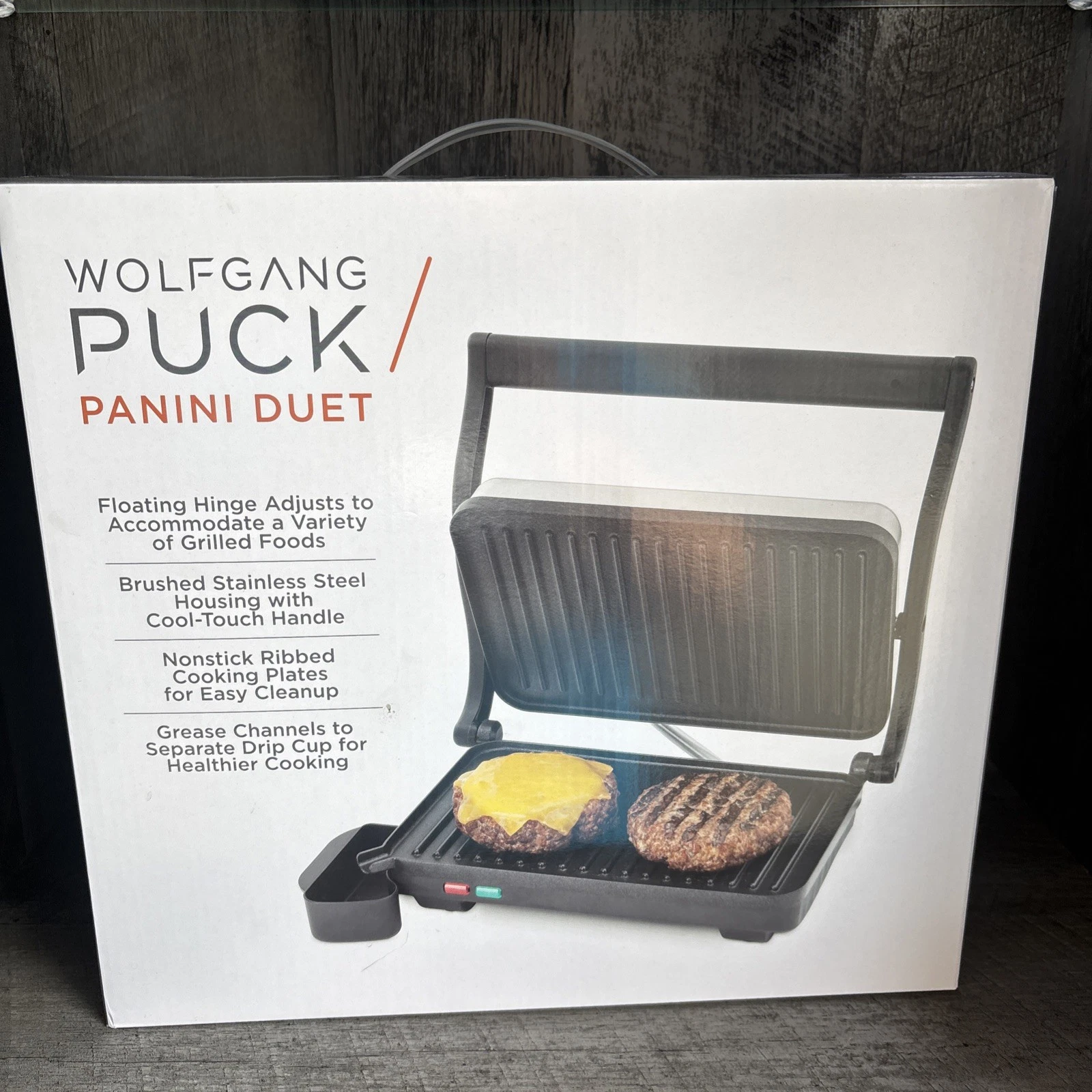 PANINI DUET WOLFGANG PUCK PANINI DUET Brand New In Box
Opens in a new window or tab