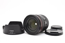 Top MINT w/Hood Canon EF 24-70mm f/4 L IS USM AF Zoom Lens From JAPAN