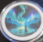 New ListingU.S. Mint American Silver Eagle $1 1 oz .999 Silver Colorized Aurora Capsule