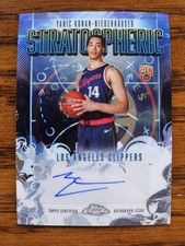 Topps Chrome Basketball 2025-26 Yanic Konan-Niederhauser auto stratospheric