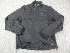 Giacca leggera G Star RAW impacchettabile uomo grande nera zip casual linea cargo