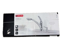 Delta Signature Chrome Pull-Out Handle Kitchen Faucet - 470-PROMO-DST