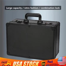 Large Barber Tool Storage Portable Travel Carry Case/Hairdresser's Bag Box USA