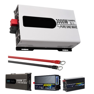 24V-230V 3000W 6000W Reiner Sinus Spannungswandler Wechselrichter Inverter LED