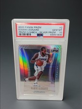 🔥2020 Panini Prizm Flashback Silver Kawhi Leonard #2 PSA 10 GEM MT📈