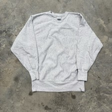 Vintage 90s Heather Gray Champion Reverse Weave Crewneck Sweatshirt Men s XL