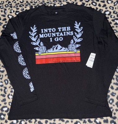 BP Nordstrom Bierbaum Proenen Long Sleeve Black Tee Size S unisex NEW WITH TAGS