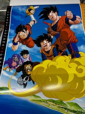 Dragon Ball 1996 Poster Calendar Japan Vintage Anime Rare Approx