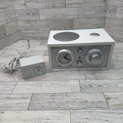 Tivoli Audio White Wood Model Three AM/FM Clock Radio Non Bluetooth Model
