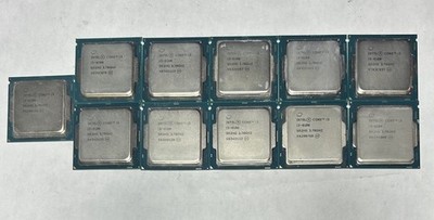 LOT OF 11 Intel Core i3-6100 3.70GHz 6TH GEN LGA 1151 Dual Core SR2HG Processor