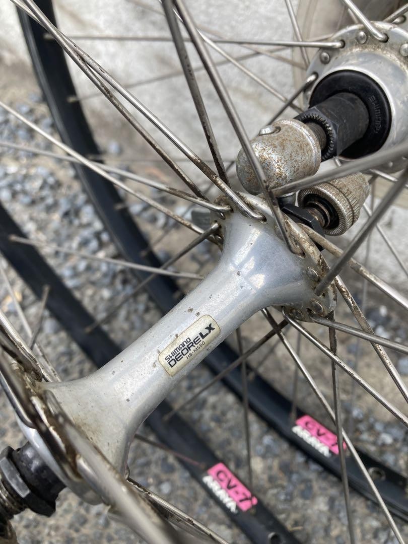 アラヤaraya26インチCV7ホイールセットoldmtbデオーレLX90年代 アラヤaraya26インチCV7ホイールセットoldmtbデオーレLX90年代