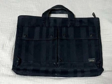 Yoshida PORTER Business Bag Briefcase 70th Anniversary Model Black Used Japan