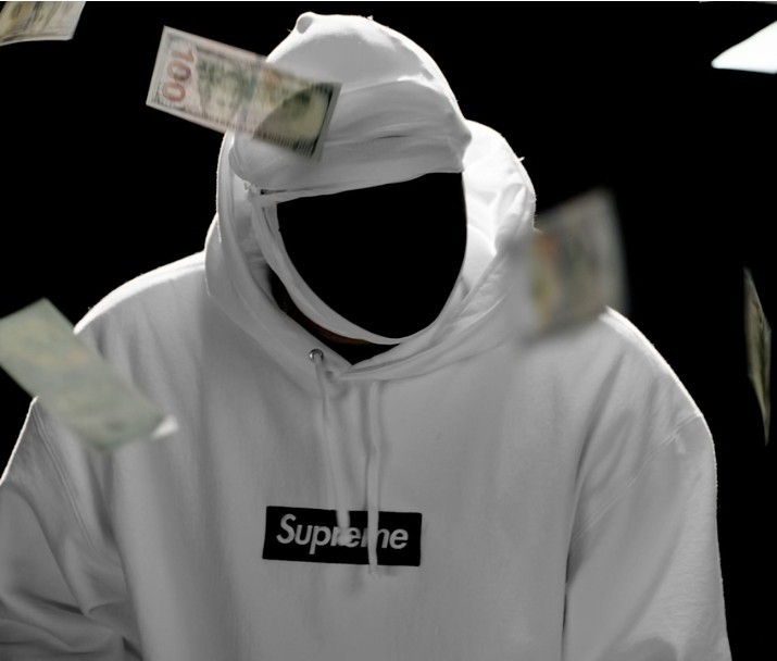 Supreme Box Logo 1/ 1 GHOSTFACE KILLAH Cream WU Tang Hoodie Size