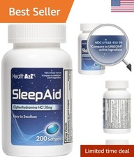 Sleep Aid, Diphenhydramine HCl 50mg, 250 Softgels, Supports Deeper Restful Sleep