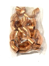 25 Pcs Nibco 606 3/4" Copper 45 Elbow Cup x Cup