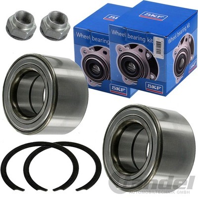 2x SKF RADLAGER-SATZ VORNE passend für FIAT PUNTO (199) FIORINO QUBO (225)
