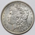 1881-O $1 Morgan Silver Dollar - RAW - Lightly Circulated - Great Luster