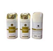 Riiffs MARVELLE WOMEN EXTRA LONG LASTING Perfume Body Spray 3 Bottles 250 ml  