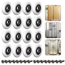 8x - 32x Duschtür Räder Rollen Ersatzteile Für Duschkabinen Rollen 19/23/25/27mm