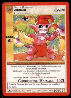 2021 MetaZoo Cryptid Nation Base Menehune 1st Edition #104/159 - QTY