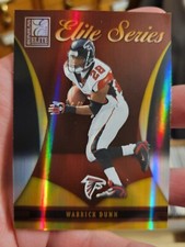 2006 Donruss Elite Warrick Dunn ELITE SERIES /1000 Falcons