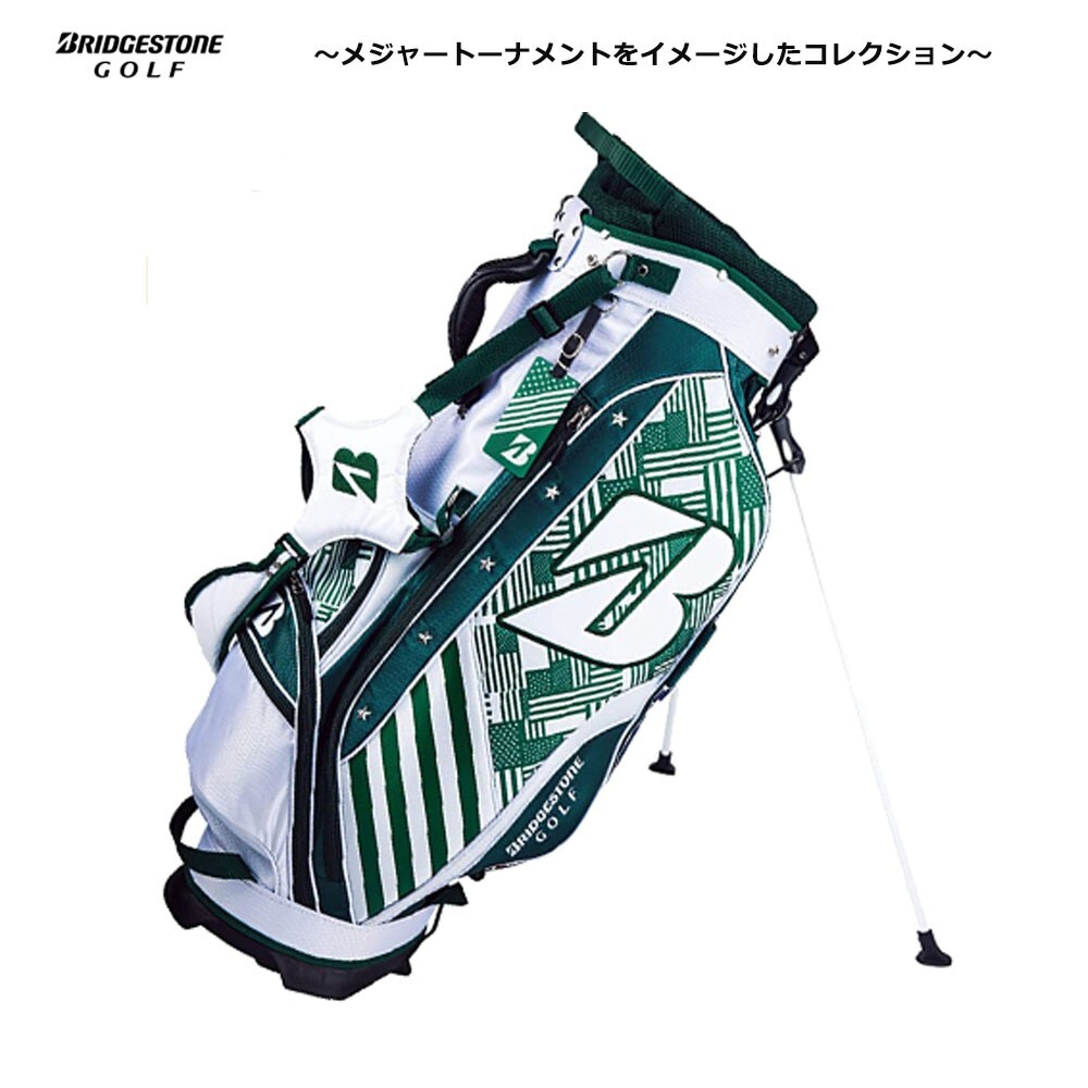Bridgestone Golf Major Tournament Model Masters Image Men's Stand Bag