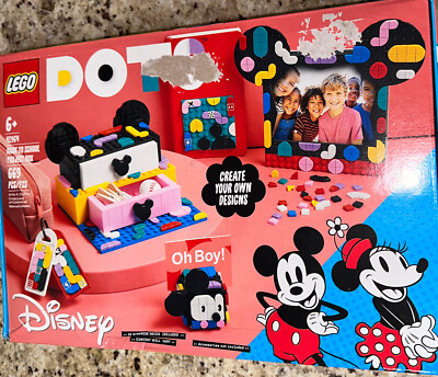 LEGO DOTS Disney Mickey Mouse Minnie Mouse Back-to-School Project Box  41964 673419358170|