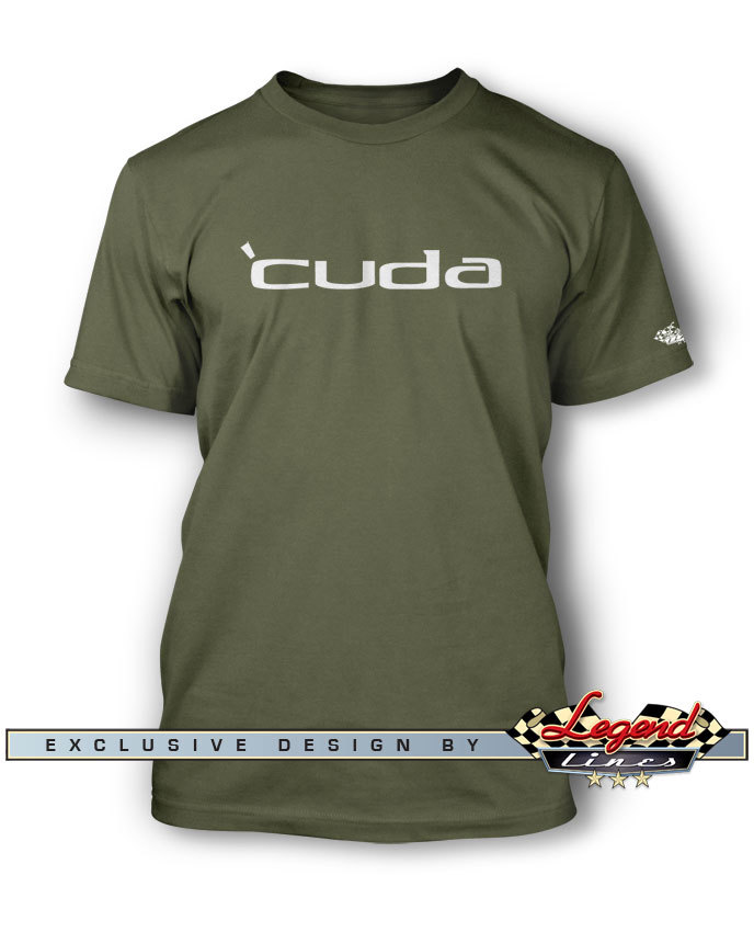 1970 - 1974 Plymouth 'Cuda emblema hombre camiseta varios colores tallas coche clásico