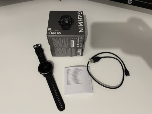 Garmin Fenix 6S Pro 42MM GPS Smartwatch - Black Watch