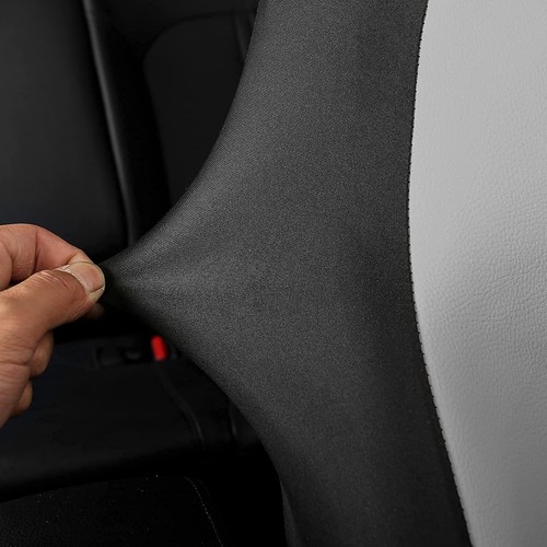 Cubierta de asiento de cuero PU para silla de montar de banco de camión para Dodge W150 W250 tamaño completo - Imagen 6 de 16