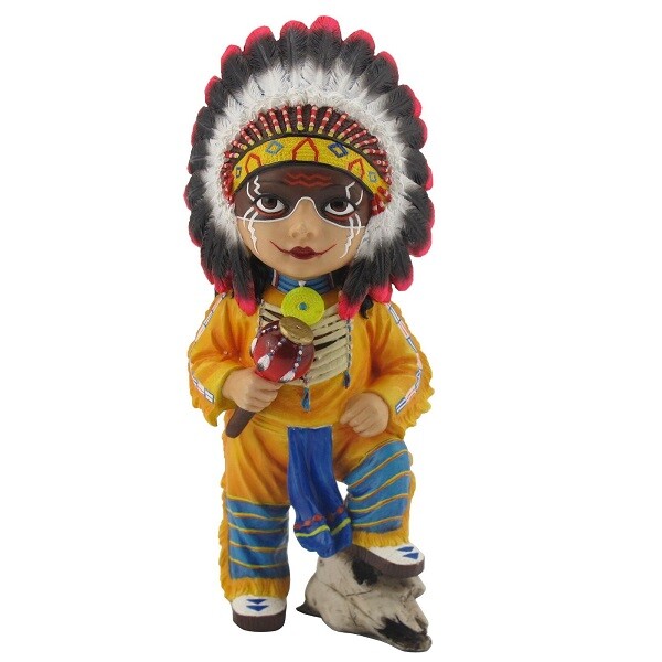 Veronese Design ヴェロネーゼデザイン ネイティブアメリカン Veronese Design Cosplay NATIVE CHIEF FIGURINE WU76751AA | eBay