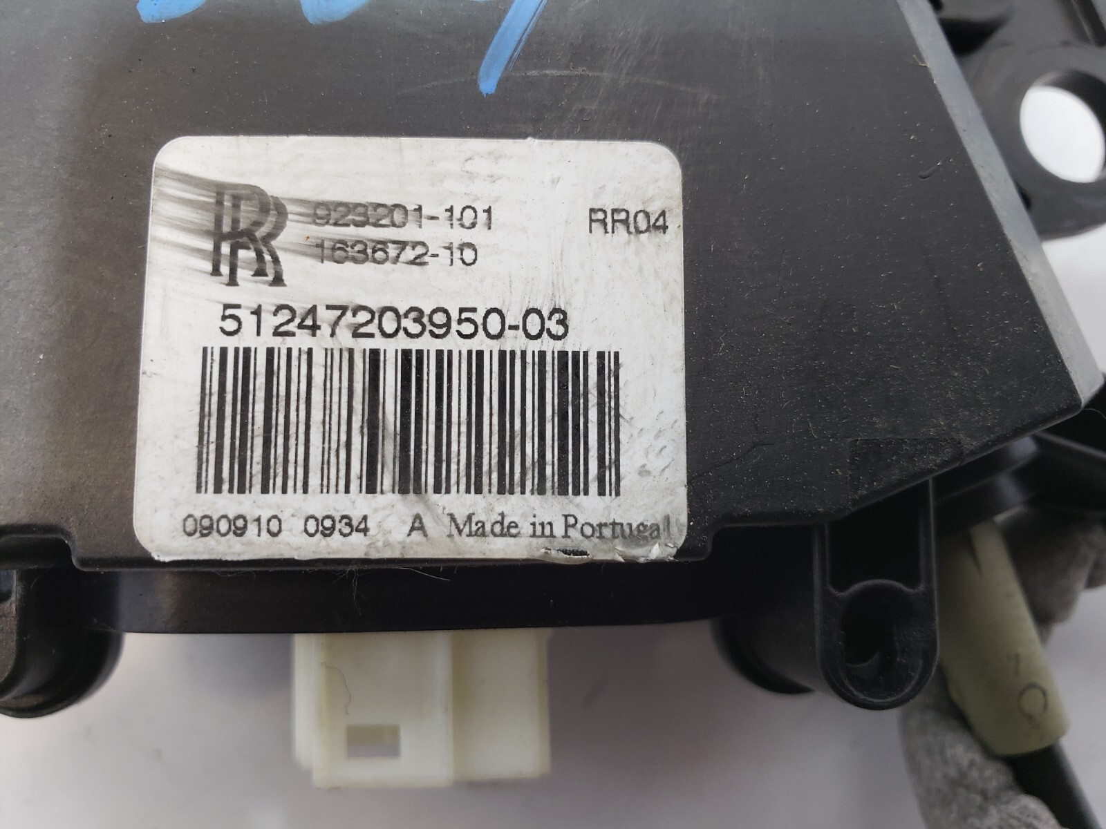 ✅ 2010-2014 OEM Rolls Royce Ghost RR4 Rear Trunk Lid Lock Latch Actuator