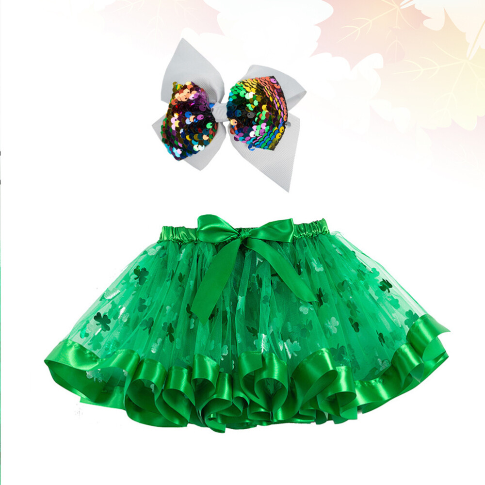 Alunsito Tutu-Kleid Für Mädchen - Mehrlagiges Tüllkleid Mit Print