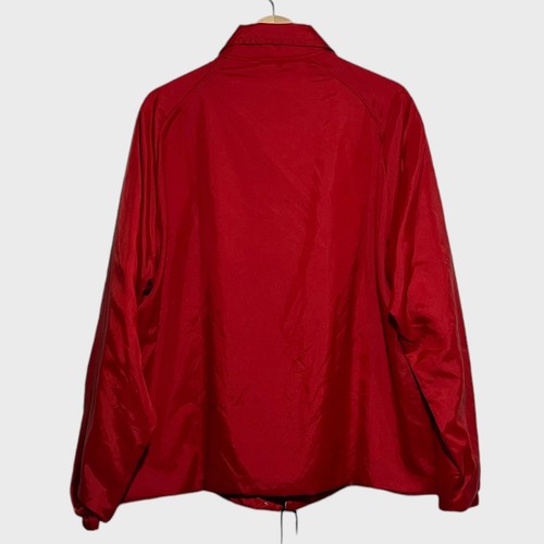 Vintage 1980s Chalk Line Blank Red Coaches Jacket XL - Picture 2 of 5