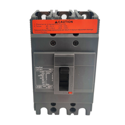 NEW Molded case circuit breaker,EasyPact EZC100F TMD 100A 3 poles 3d EZC100F3100