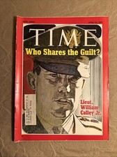 Time Magazine April 12, 1971 Who Shares The Guilt? Lieut. William Calley Jr.