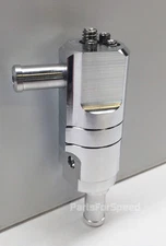 Dual Flow Adjustable PCV Valve + Inline Adapter fits 3/8" hose, Made USA DF-17