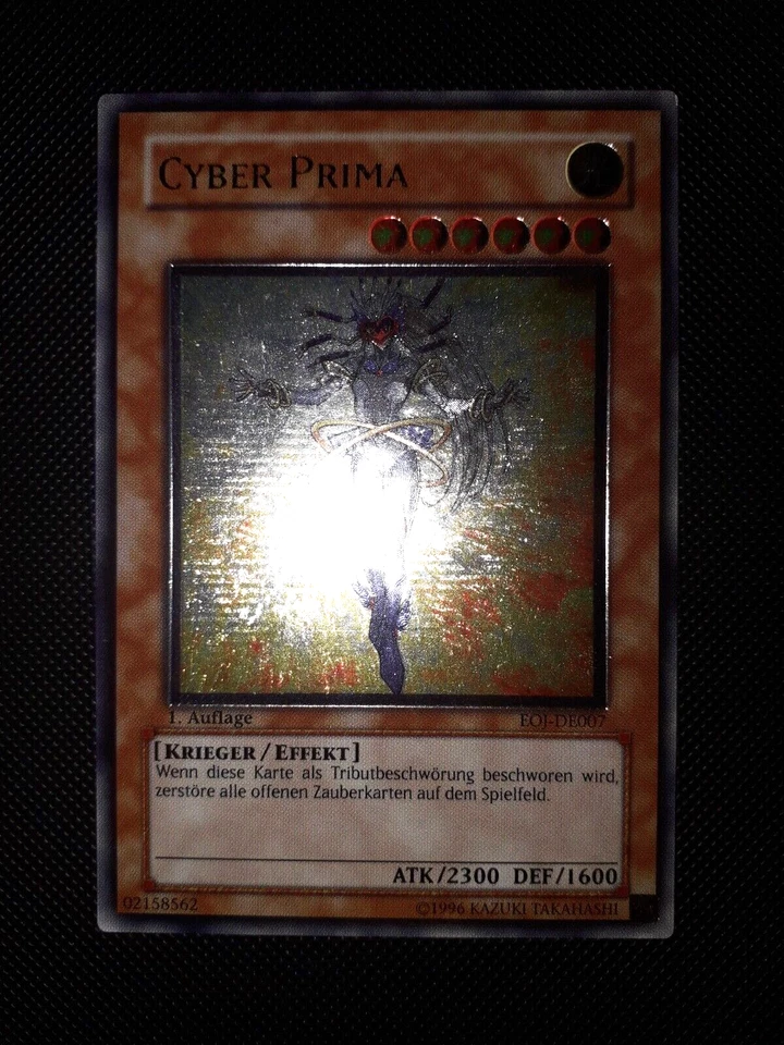 Yu-Gi-Oh! Cyber Prima, EOJ-DE07, Ultimate, 1. Auflage, Deutsch, Near Mint- - Bild 2 von 4
