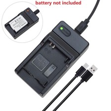 Battery Charger for Samsung SLB-10A WB200F WB250F WB280F WB350F WB1000 Camera