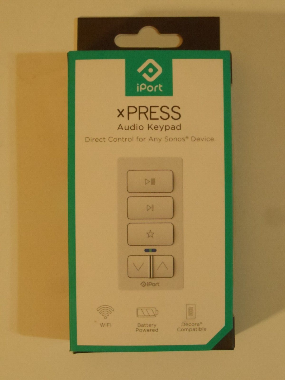 arbejder Odysseus heltinde OPEN BOX - iPort xPress Audio Keypad for Sonos (70800) NO CABLE &amp;  SCREWS 41093708008 | eBay