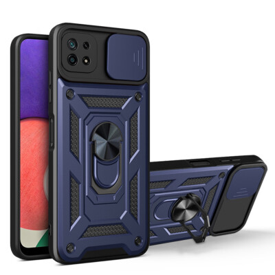 Hard Shell Case Stand Phone Cover For Galaxy A02S A03S A13 A33 A53 A73 A82 5G